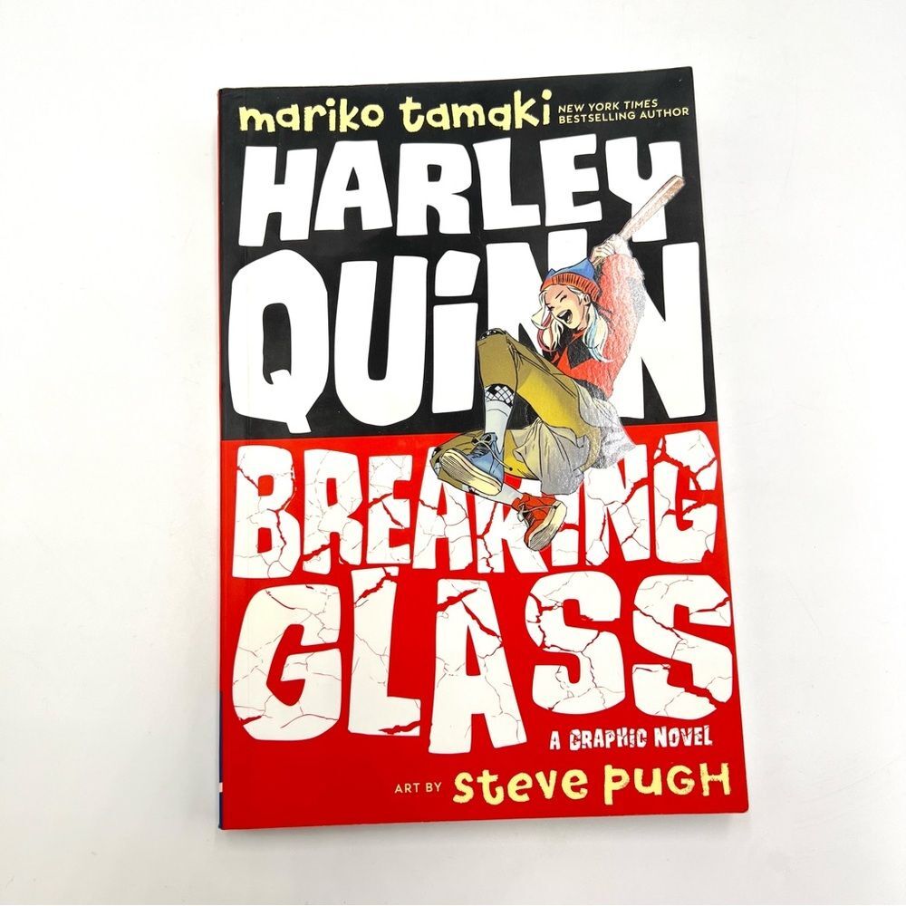 Harley Quinn Breaking Glass Comic Book Graphic Novel Mariko Tamaki Steve Pugh